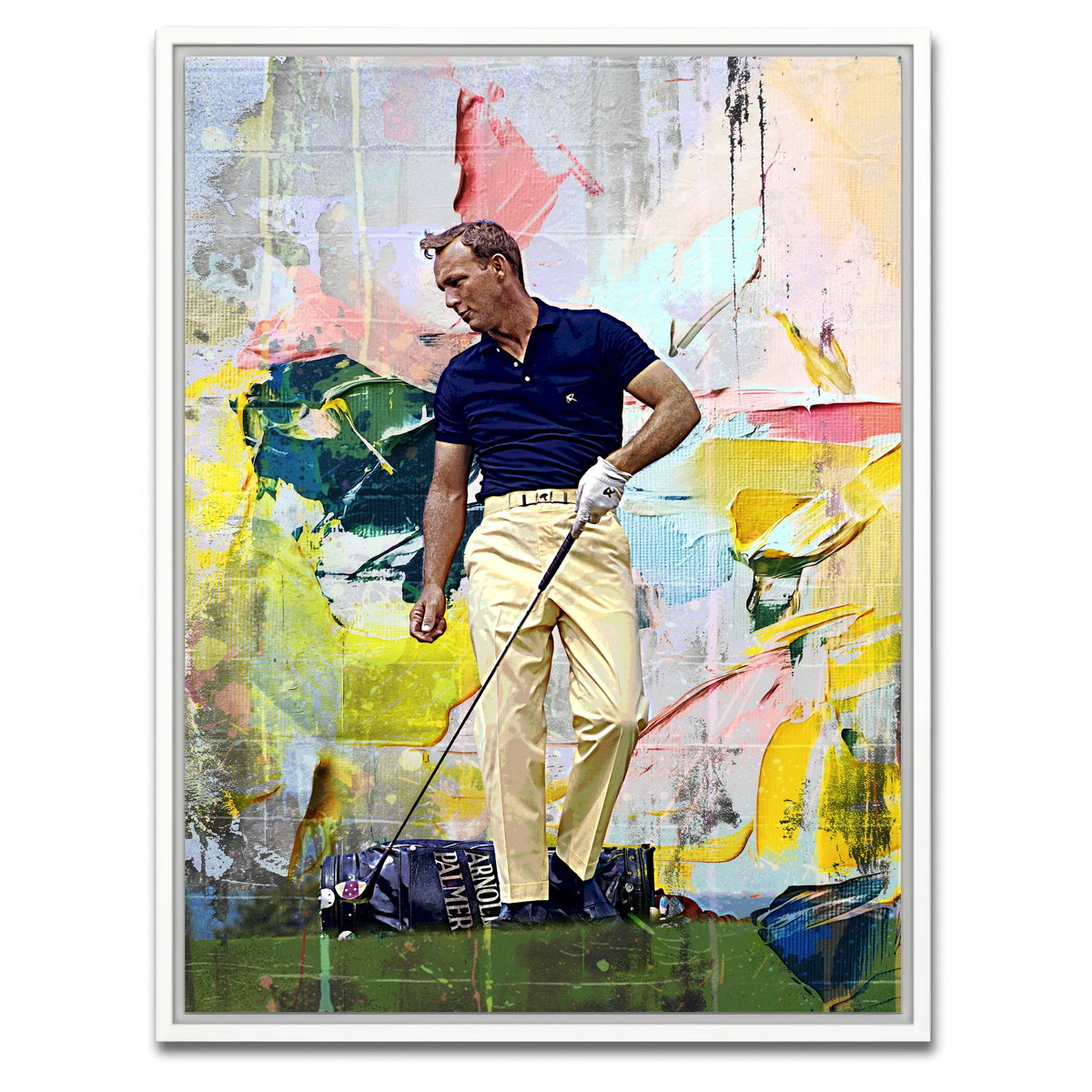 AUTO-MOCKUP WHITE | Arnold Palmer | 1 Piece | White Framed Canvas | group=3x4