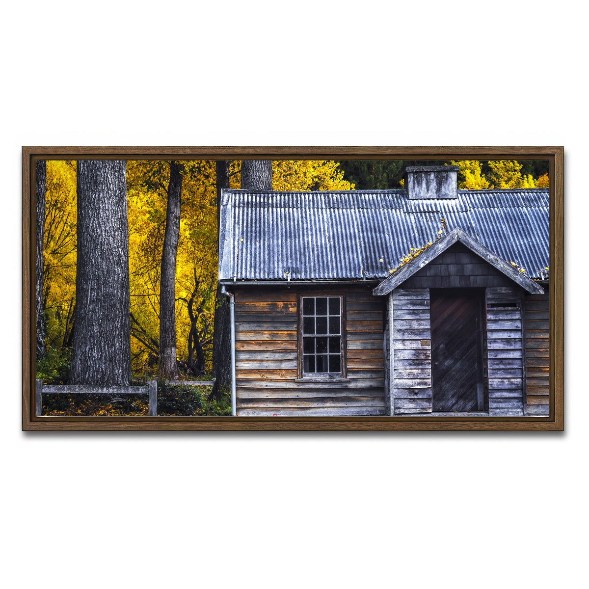 AUTO-MOCKUP WHITE | Arrowtown | 1 Piece | Walnut Framed Canvas | group=2x1