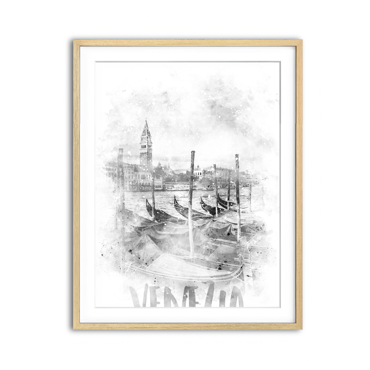 Framed Print 3x4 Natural