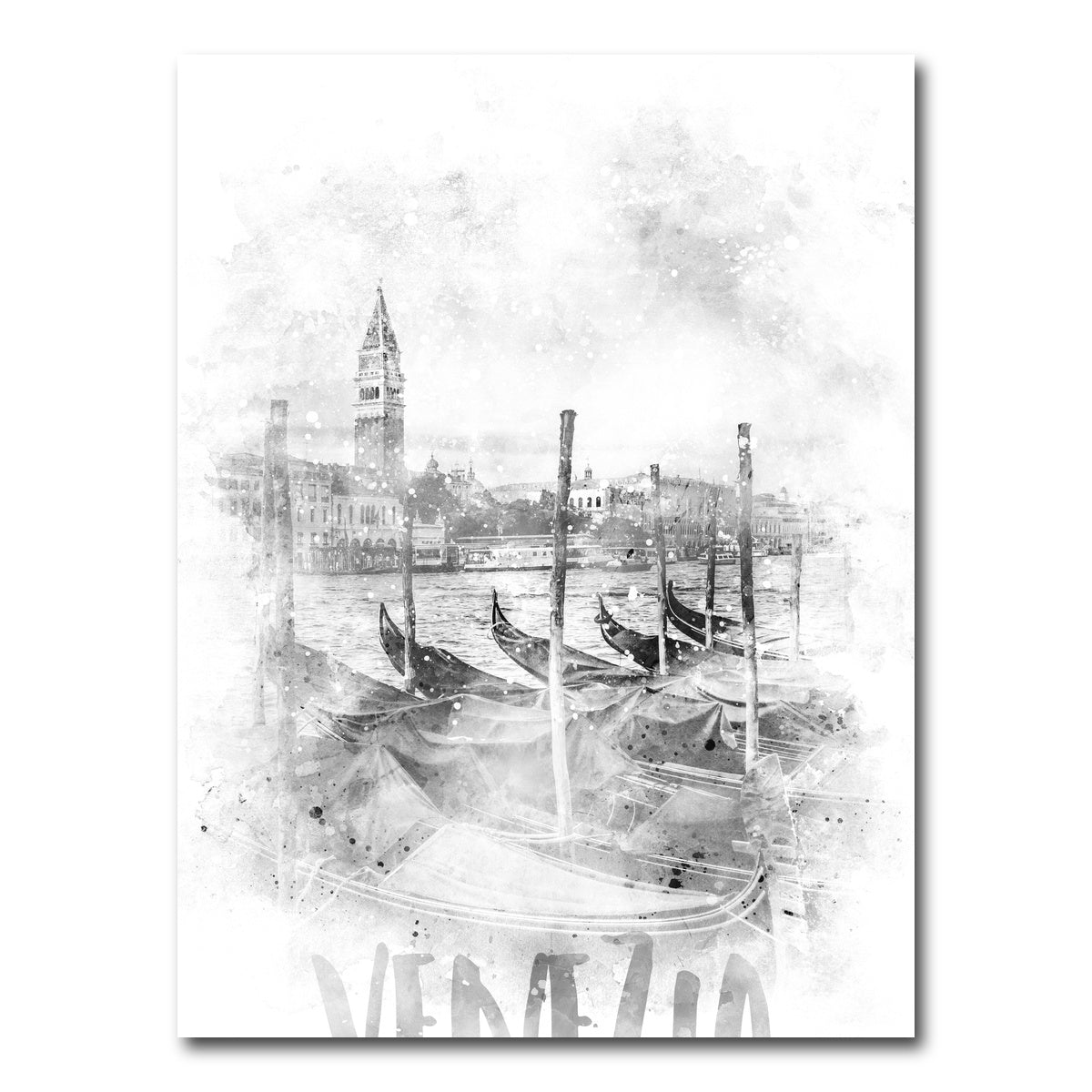 AUTO-MOCKUP WHITE | Art CANAL GRANDE | 1 Piece | Gallery Wrap Canvas | group=3x4