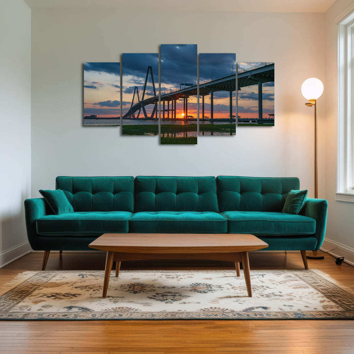 AUTO-MOCKUP ROOM | Arthur Ravenel Jr. Bridge
