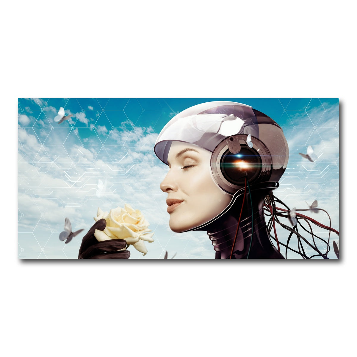 AUTO-MOCKUP WHITE | Artificial Dream | 1 Piece | Gallery Wrap Canvas | group=2x1