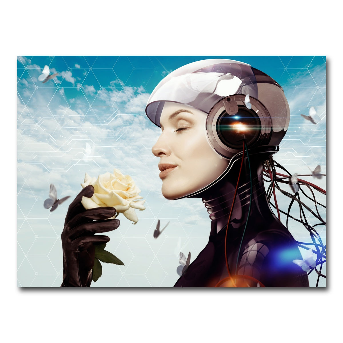 AUTO-MOCKUP WHITE | Artificial Dream | 1 Piece | Gallery Wrap Canvas | group=4x3