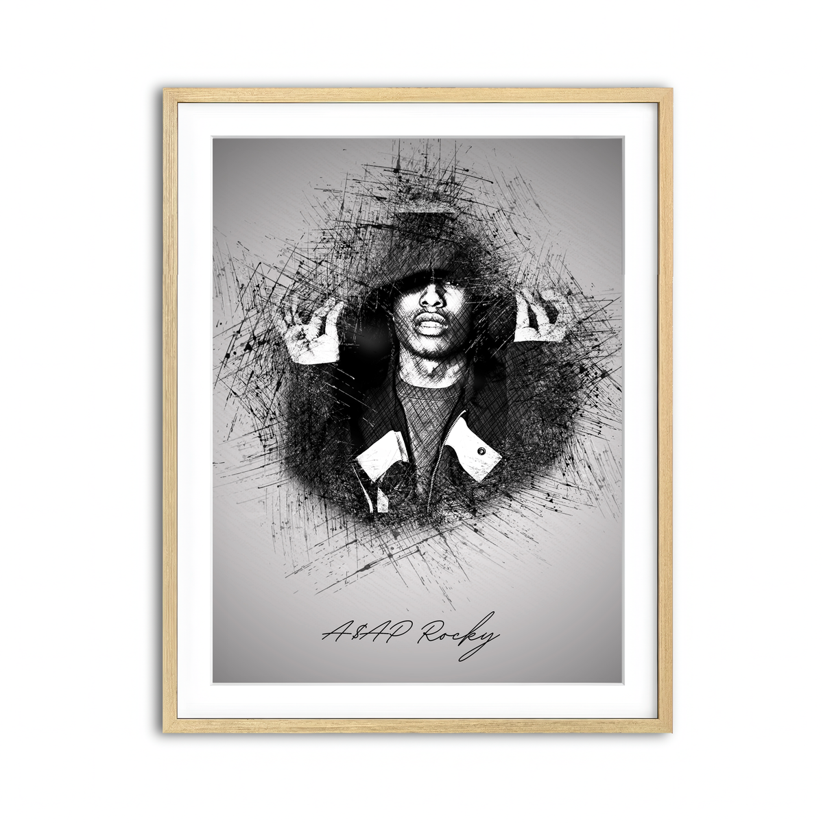 Framed Print 3x4 Natural