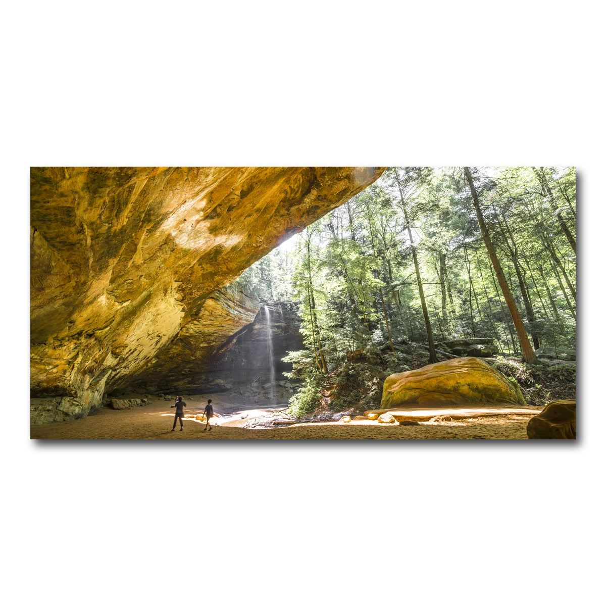 AUTO-MOCKUP WHITE | Ash Cave Hocking Hills | 1 Piece | Gallery Wrap Canvas | group=2x1