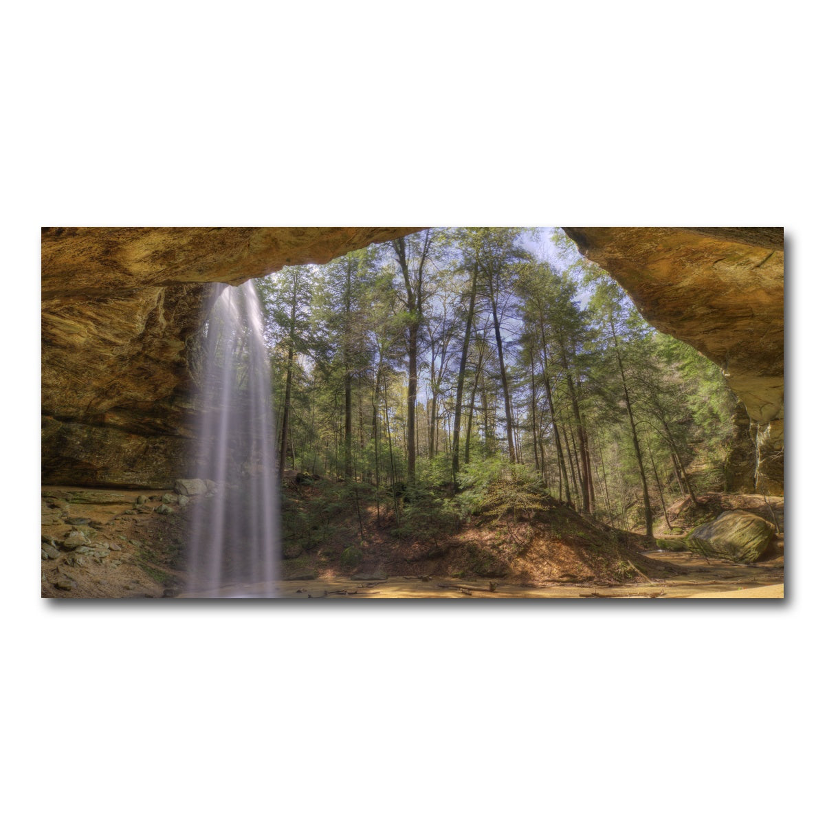 AUTO-MOCKUP WHITE | Ash Cave | 1 Piece | Gallery Wrap Canvas | group=2x1