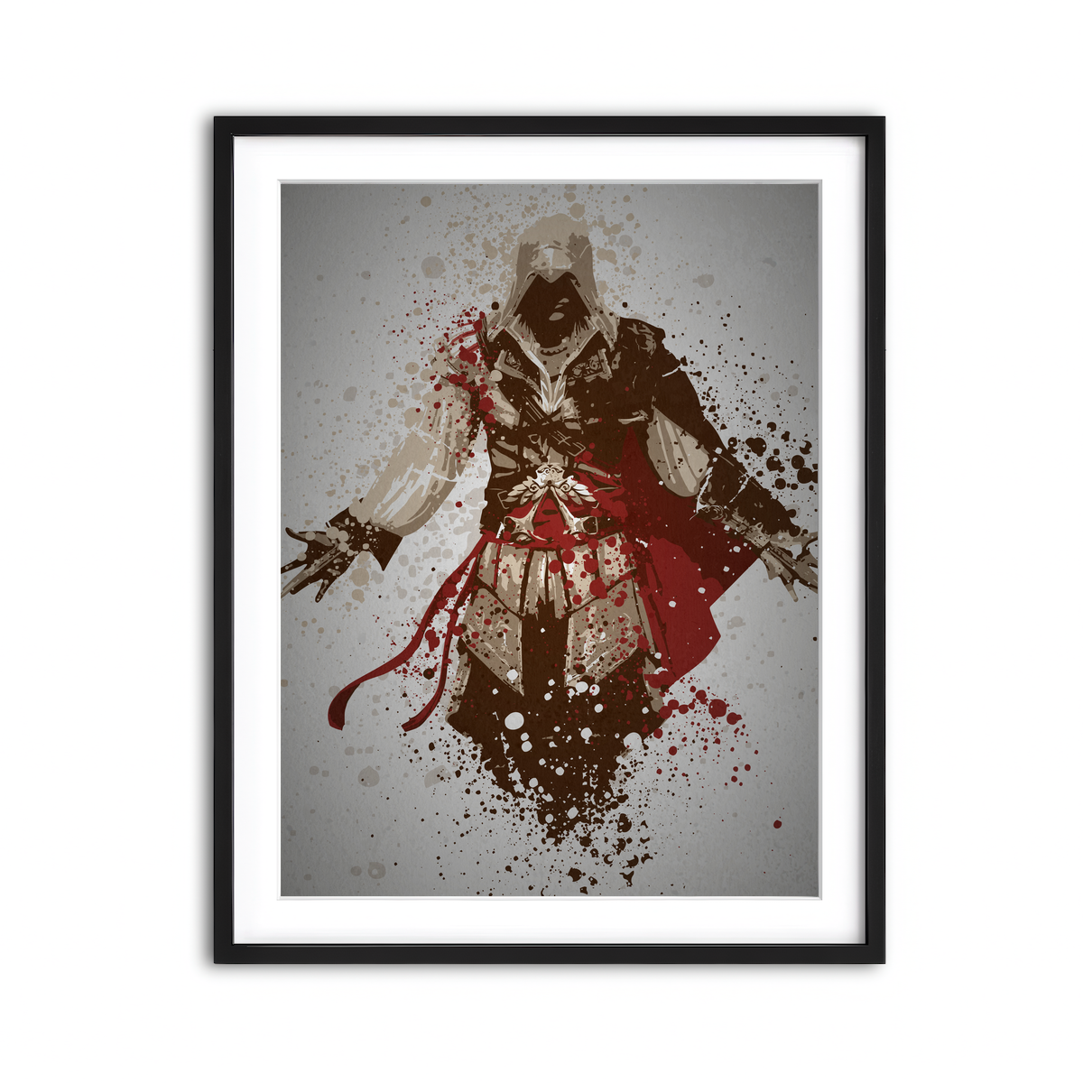 Framed Print 3x4 Black