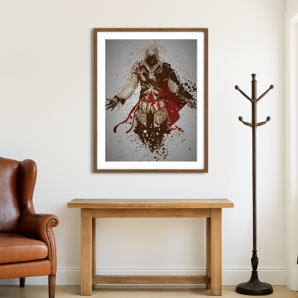 AUTO-MOCKUP ROOM | Assassin Wall Art