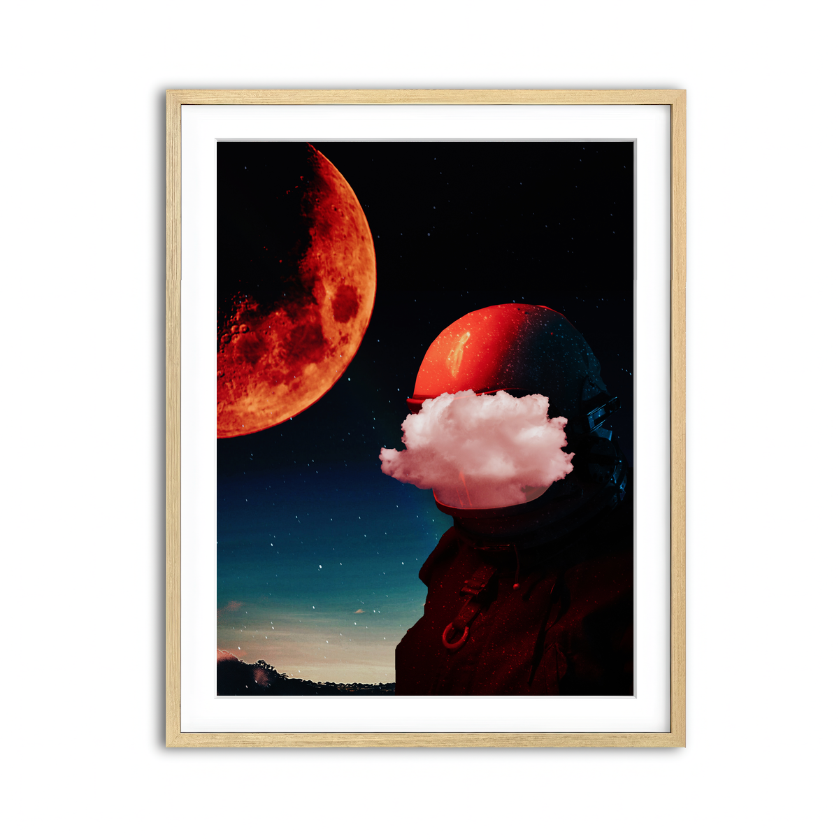 Framed Print 3x4 Natural