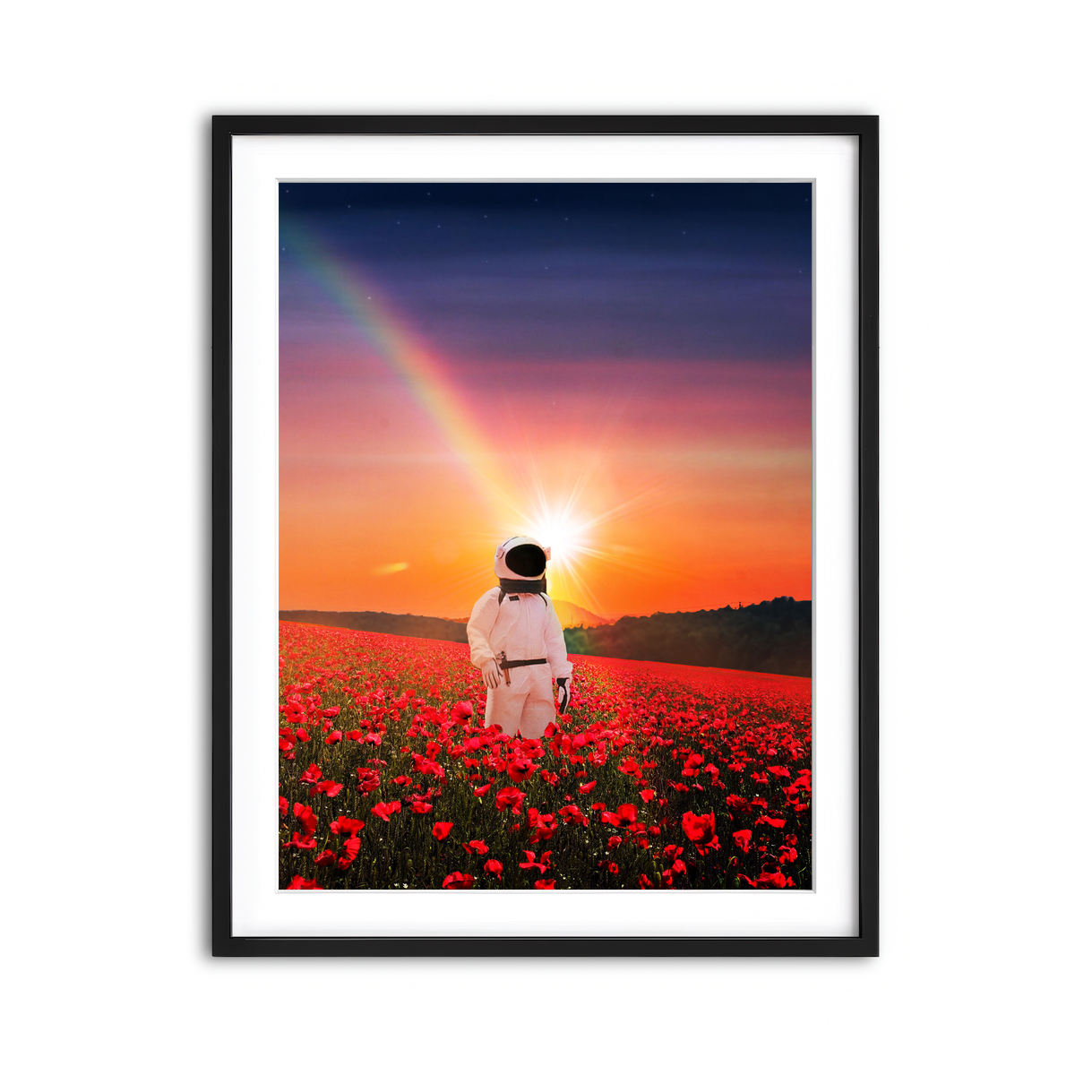 Framed Print 3x4 Black
