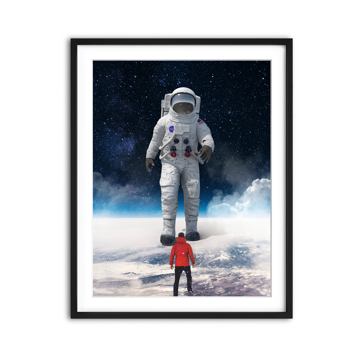 Framed Print 3x4 Black