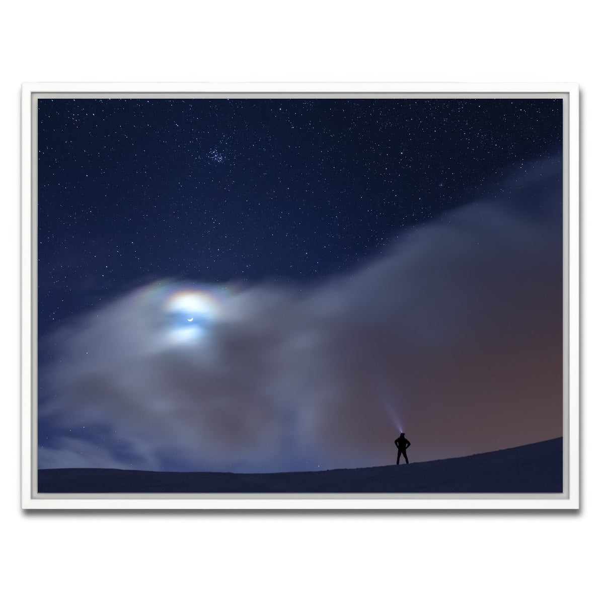 AUTO-MOCKUP WHITE | Astrophoto | 1 Piece | White Framed Canvas | group=4x3