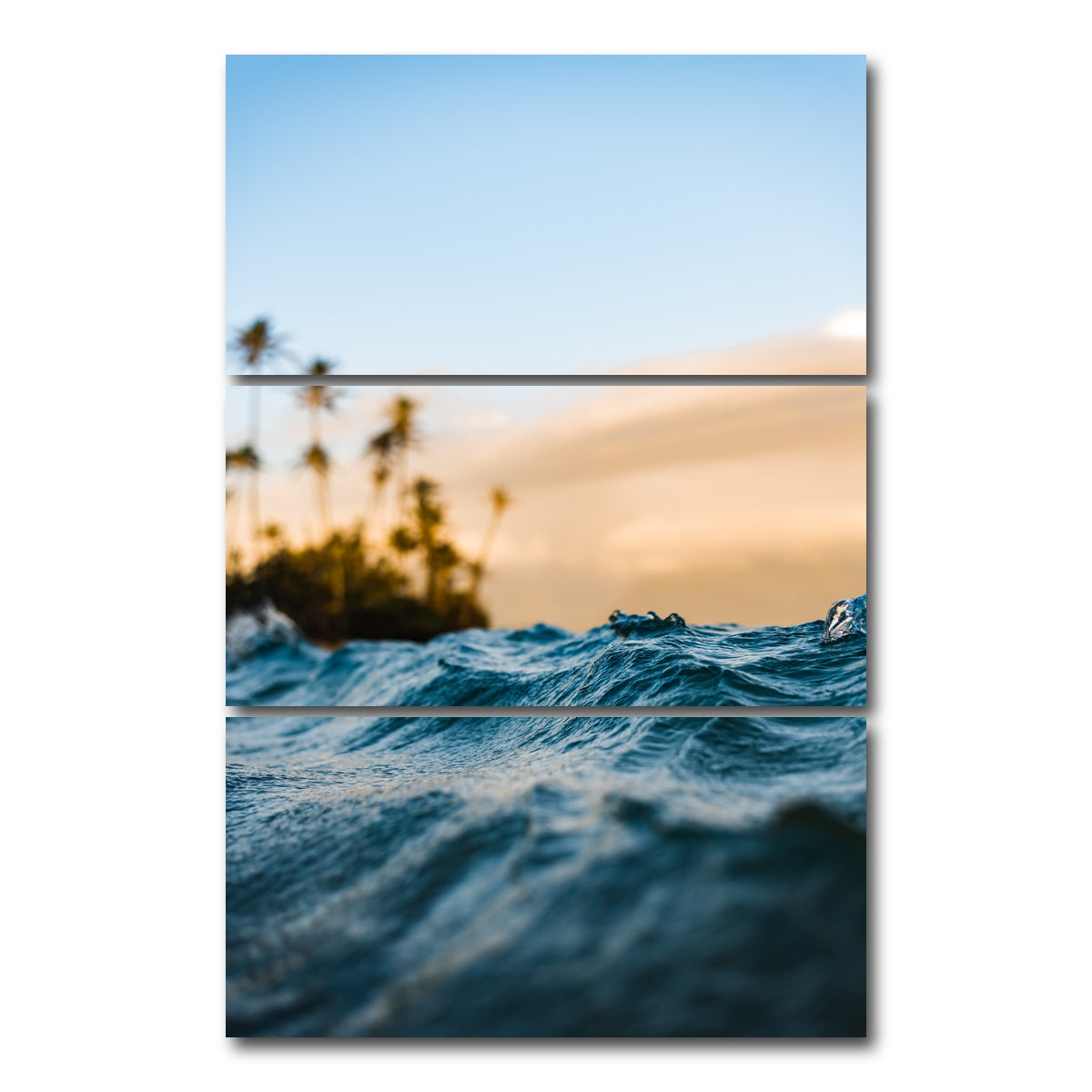 AUTO-MOCKUP WHITE | At Sea | 3 Piece | Gallery Wrap Canvas | group=12x24_stacked