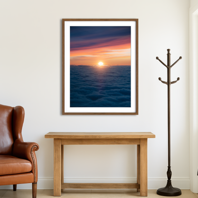 AUTO-MOCKUP ROOM | At the Horizon Wall Art