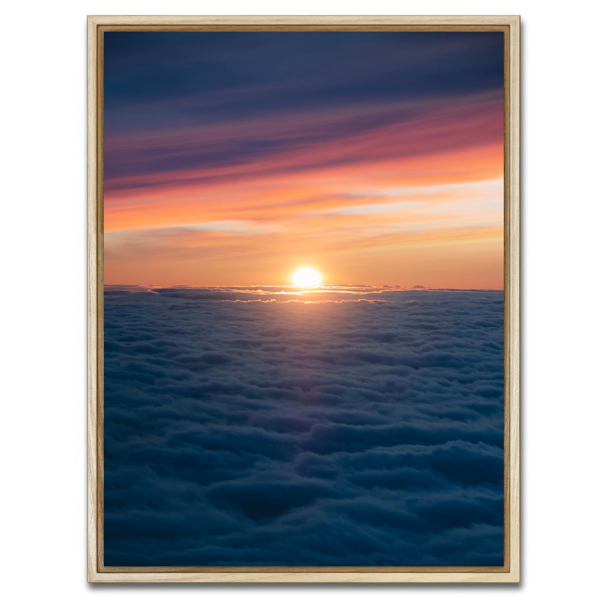 AUTO-MOCKUP WHITE | At the Horizon | 1 Piece | Natural Framed Canvas | group=3x4