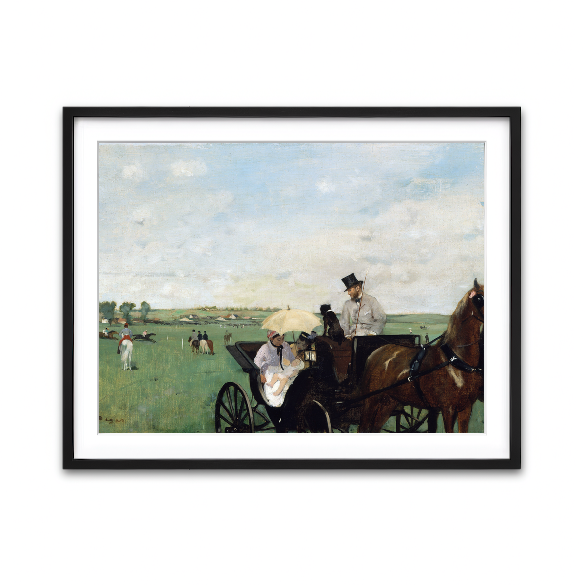 Framed Print 4x3 Black