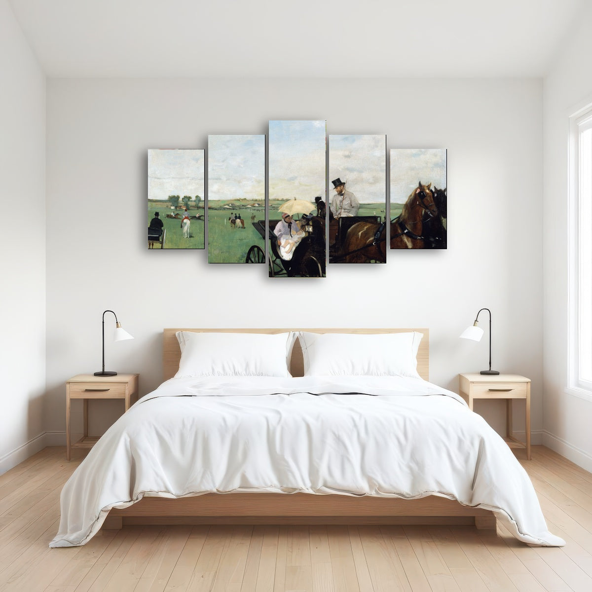 AUTO-MOCKUP ROOM | At the Races in the Countryside