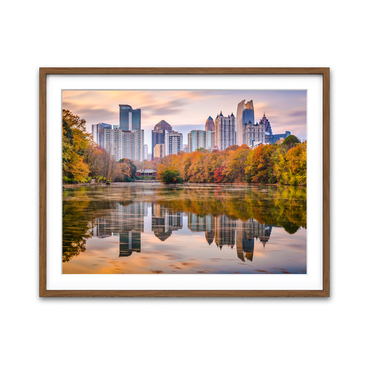 Framed Print 4x3 Walnut