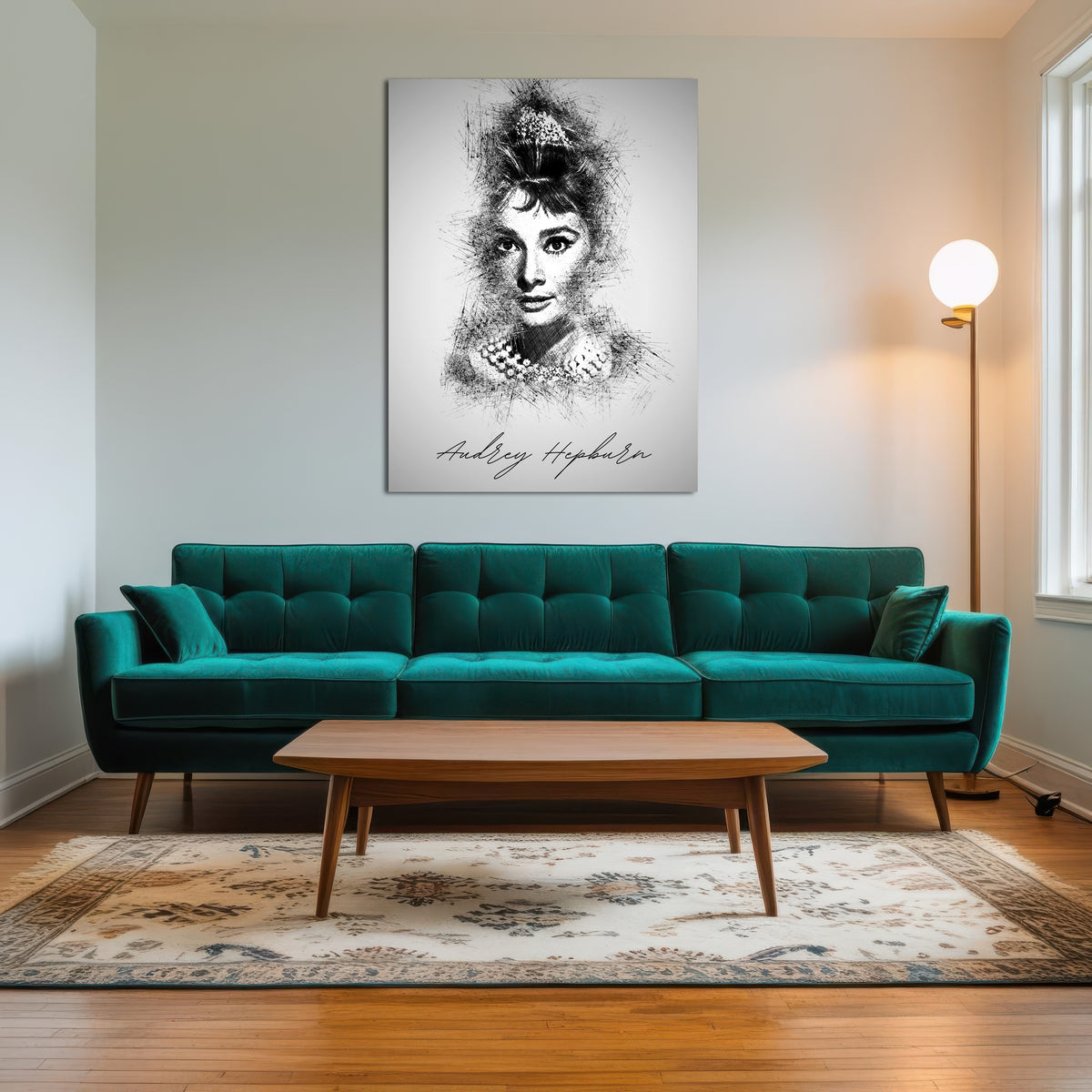 AUTO-MOCKUP ROOM | Audrey Hepburn