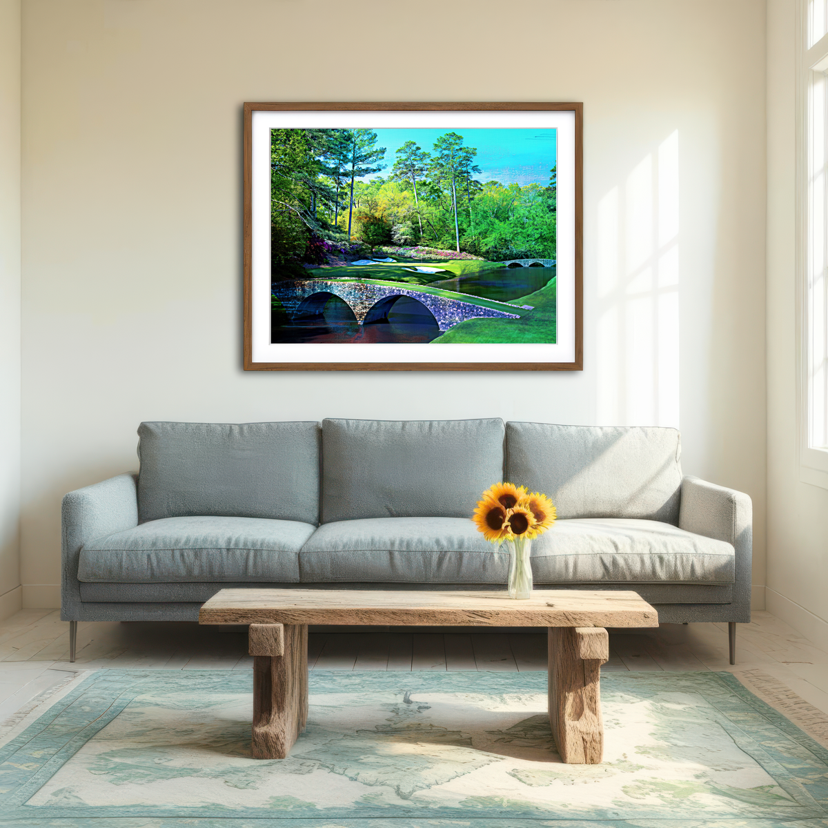 AUTO-MOCKUP ROOM | Augusta National Wall Art