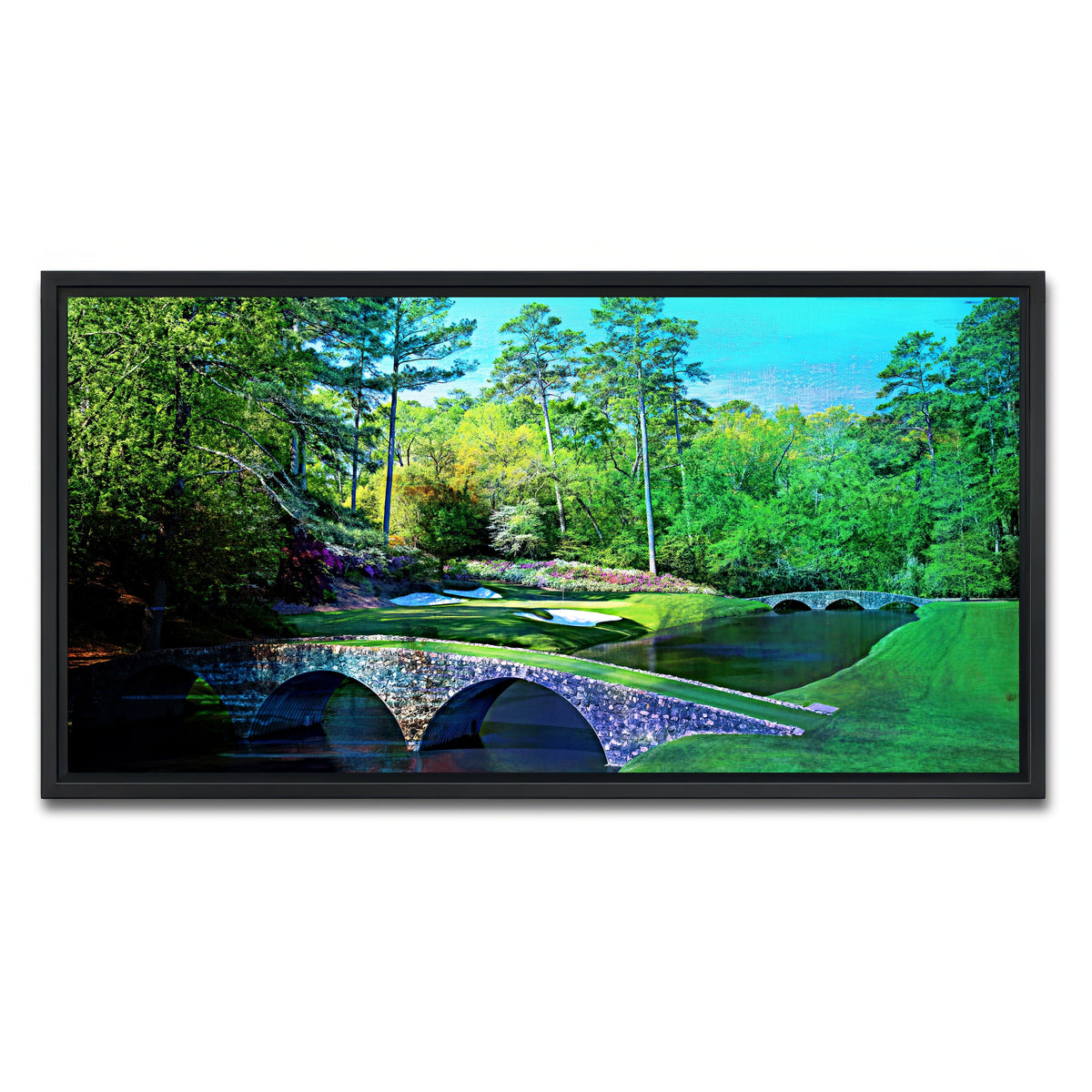 AUTO-MOCKUP WHITE | Augusta National | 1 Piece | Black Framed Canvas | group=2x1
