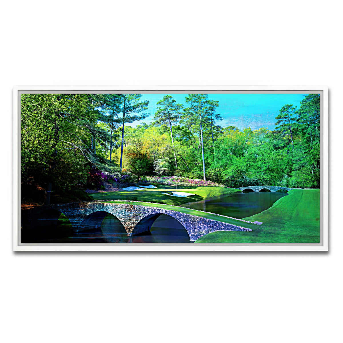 AUTO-MOCKUP WHITE | Augusta National | 1 Piece | White Framed Canvas | group=2x1