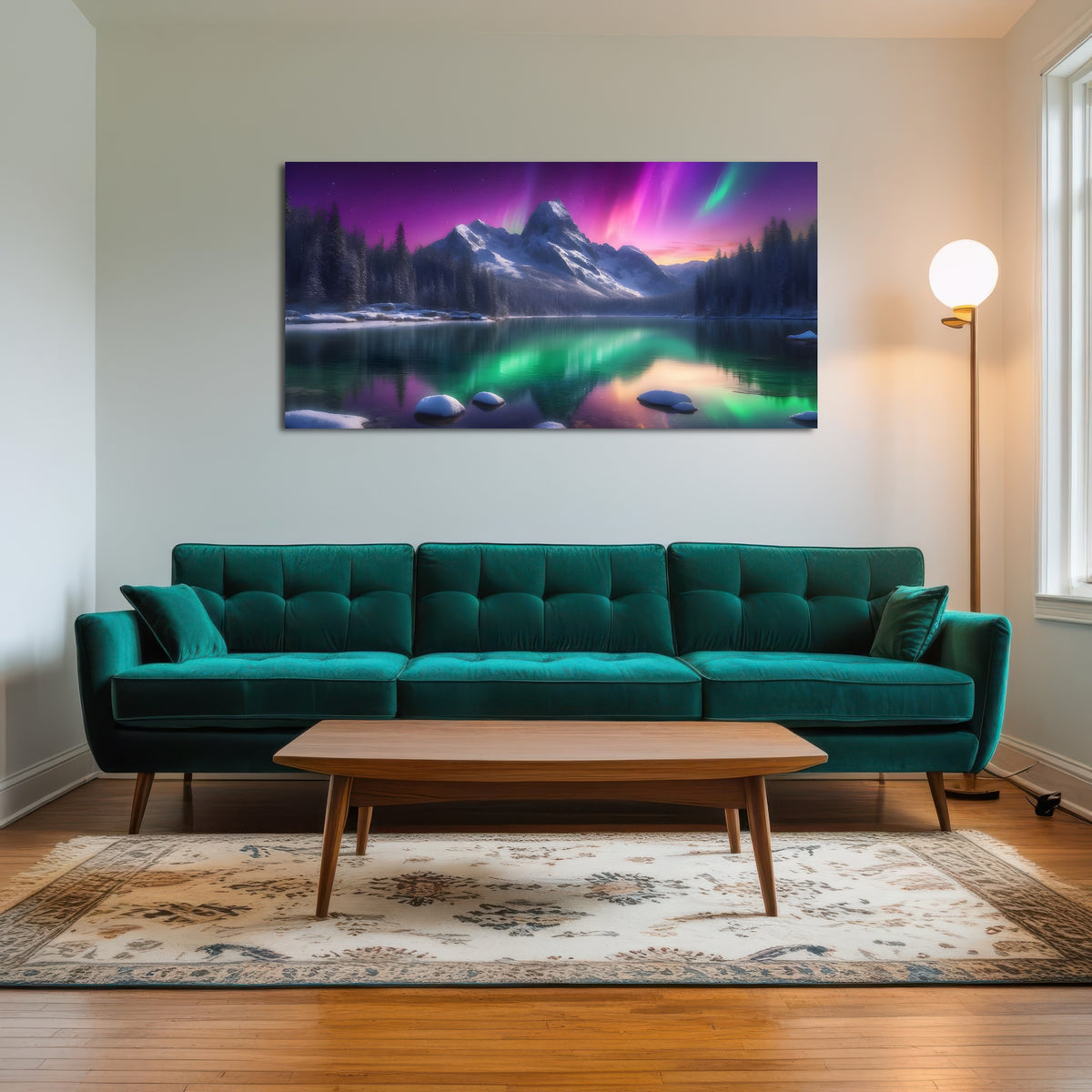 AUTO-MOCKUP ROOM | Aurora Mountain