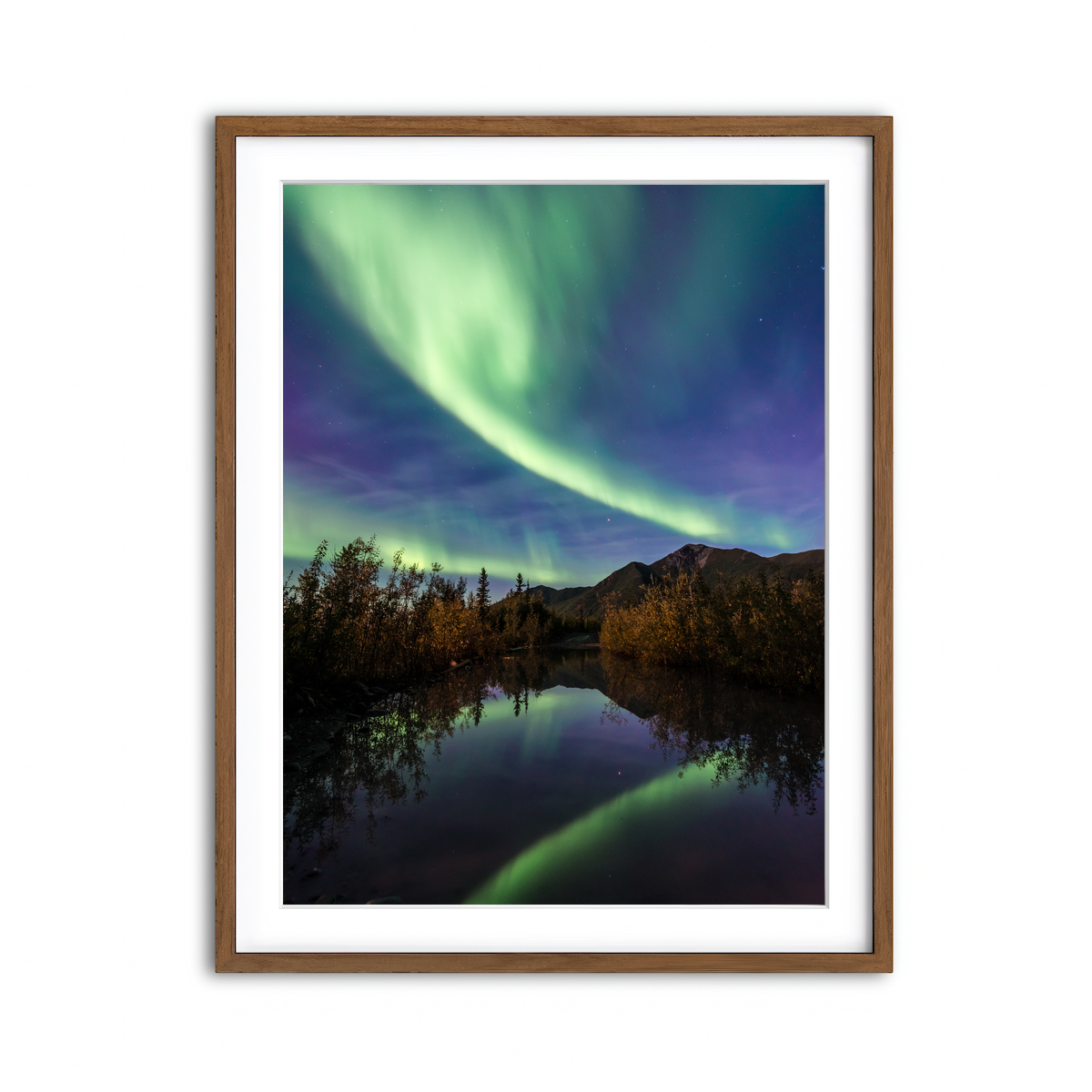 Framed Print 3x4 Walnut