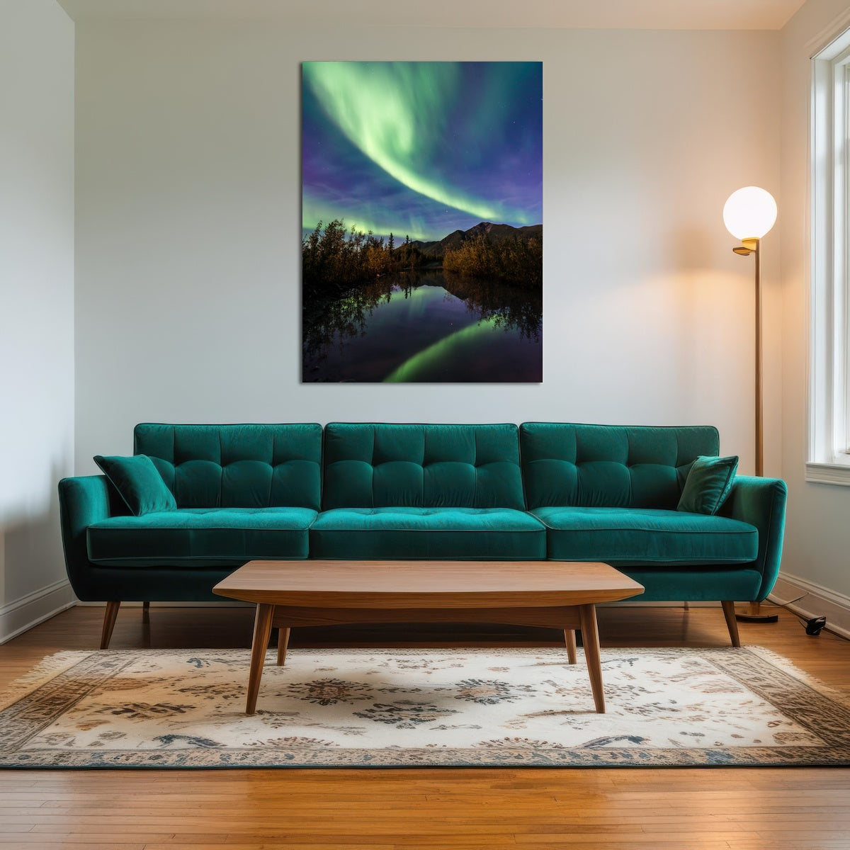 AUTO-MOCKUP ROOM | Aurora Reflections