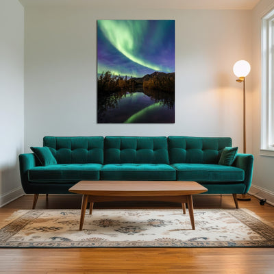 AUTO-MOCKUP ROOM | Aurora Reflections