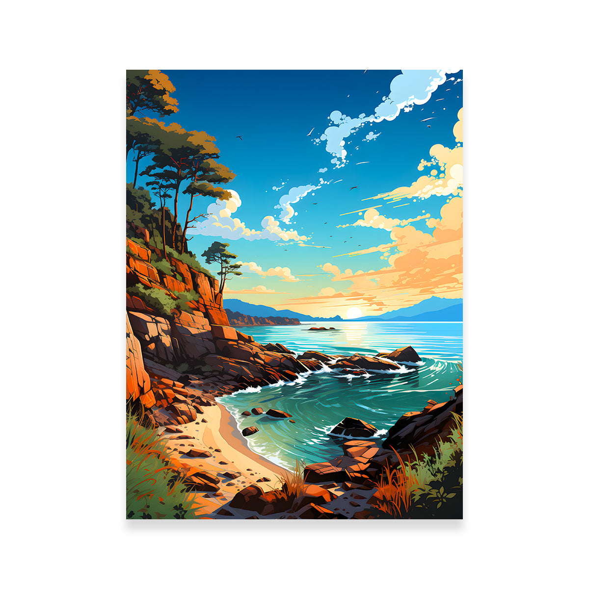 Gold Coast Beach Wall Art