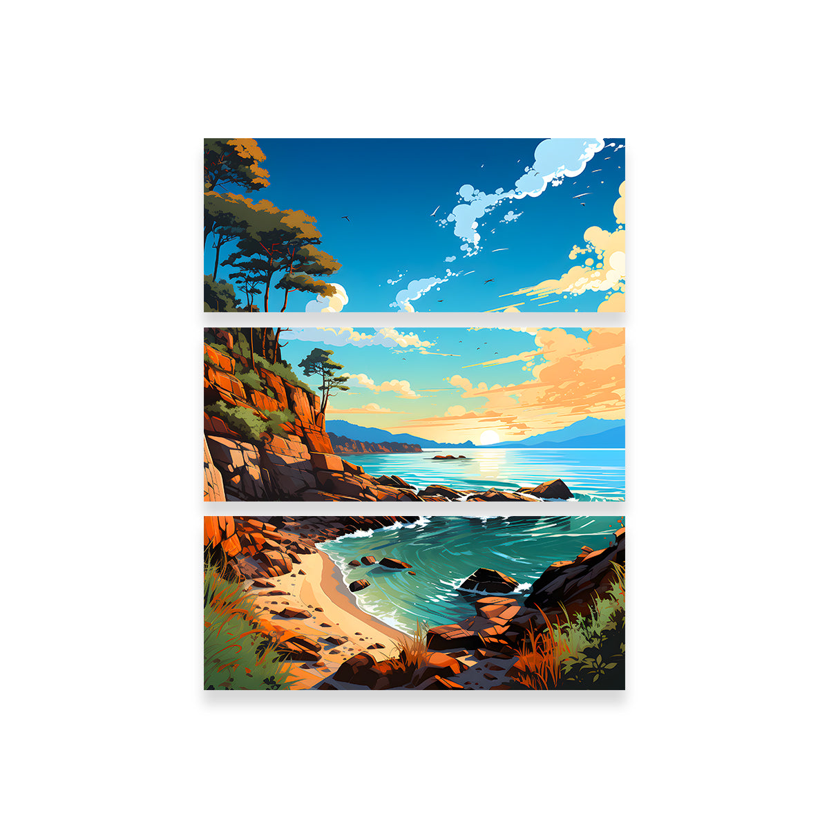 Gold Coast Beach Wall Art