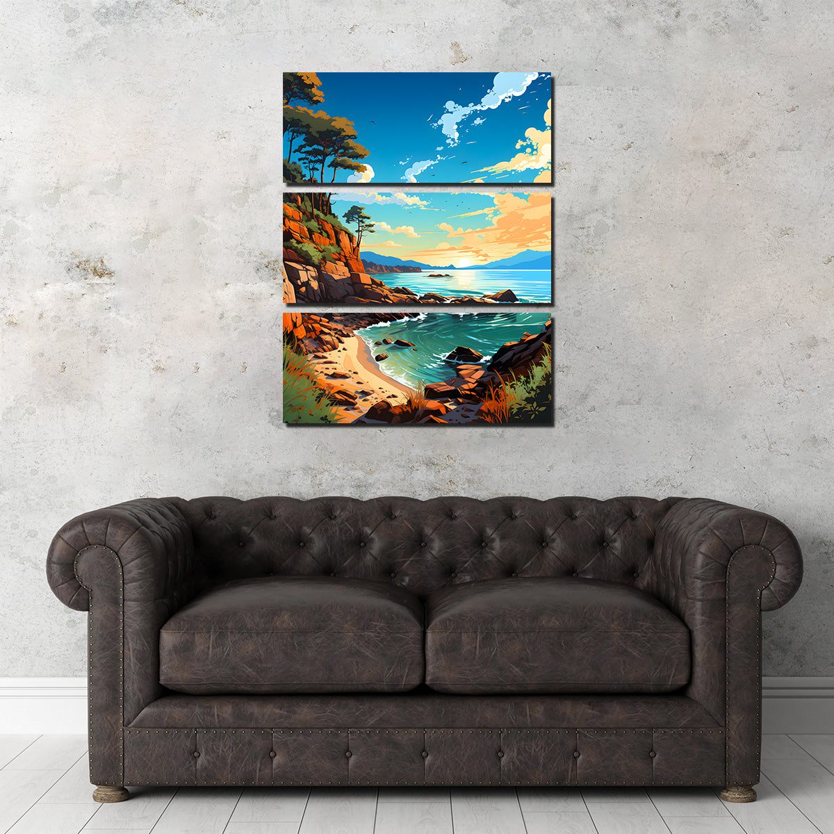 Gold Coast Beach Wall Art