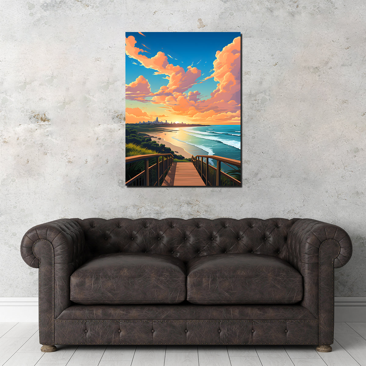Australia - Gold Coast Beach Wall Art