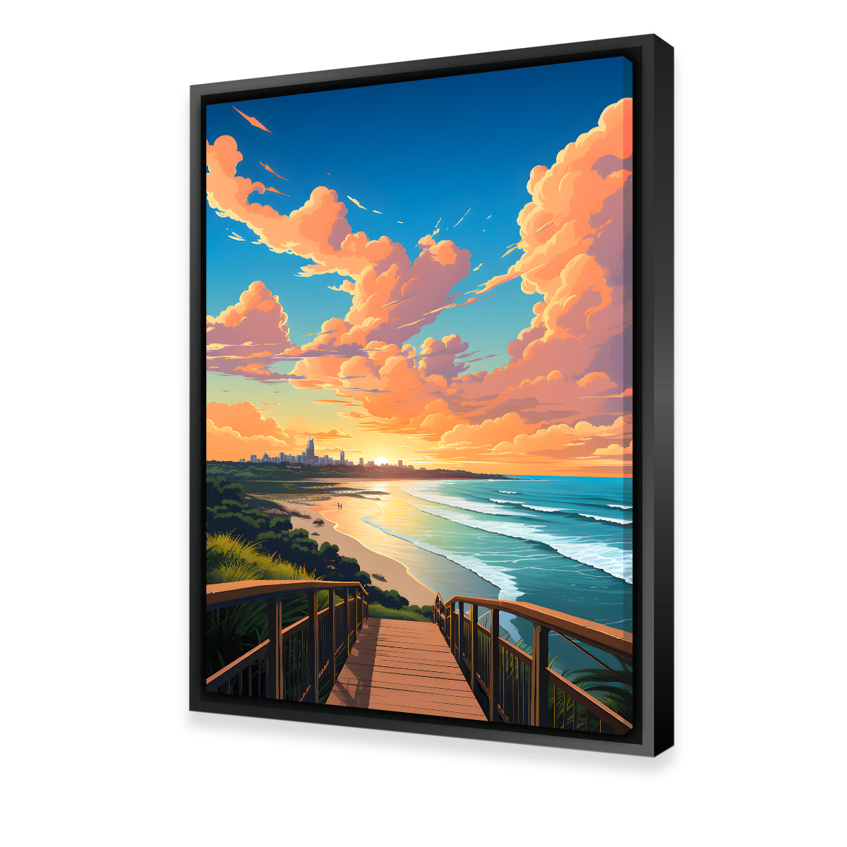 Australia - Gold Coast Beach Wall Art