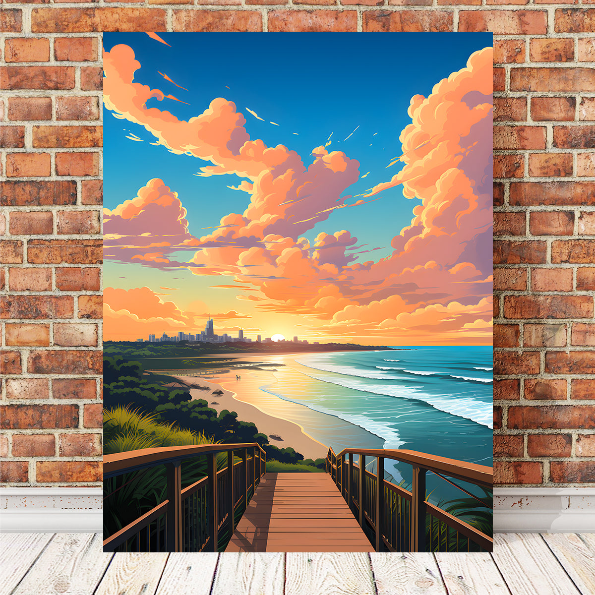 Australia - Gold Coast Beach Wall Art