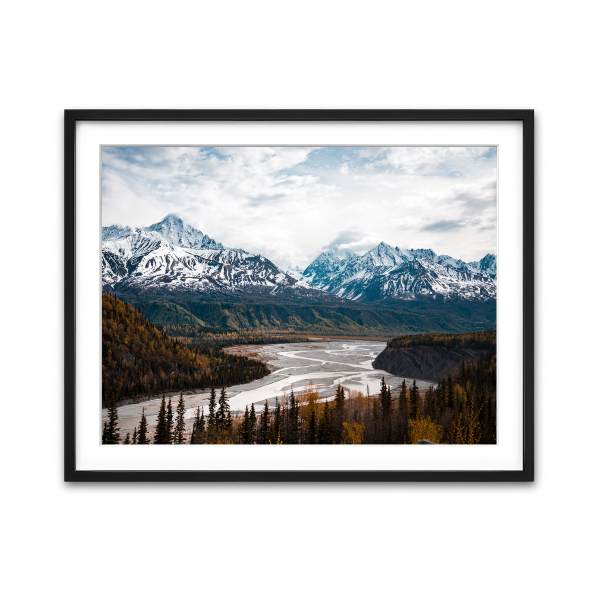 Framed Print 4x3 Black