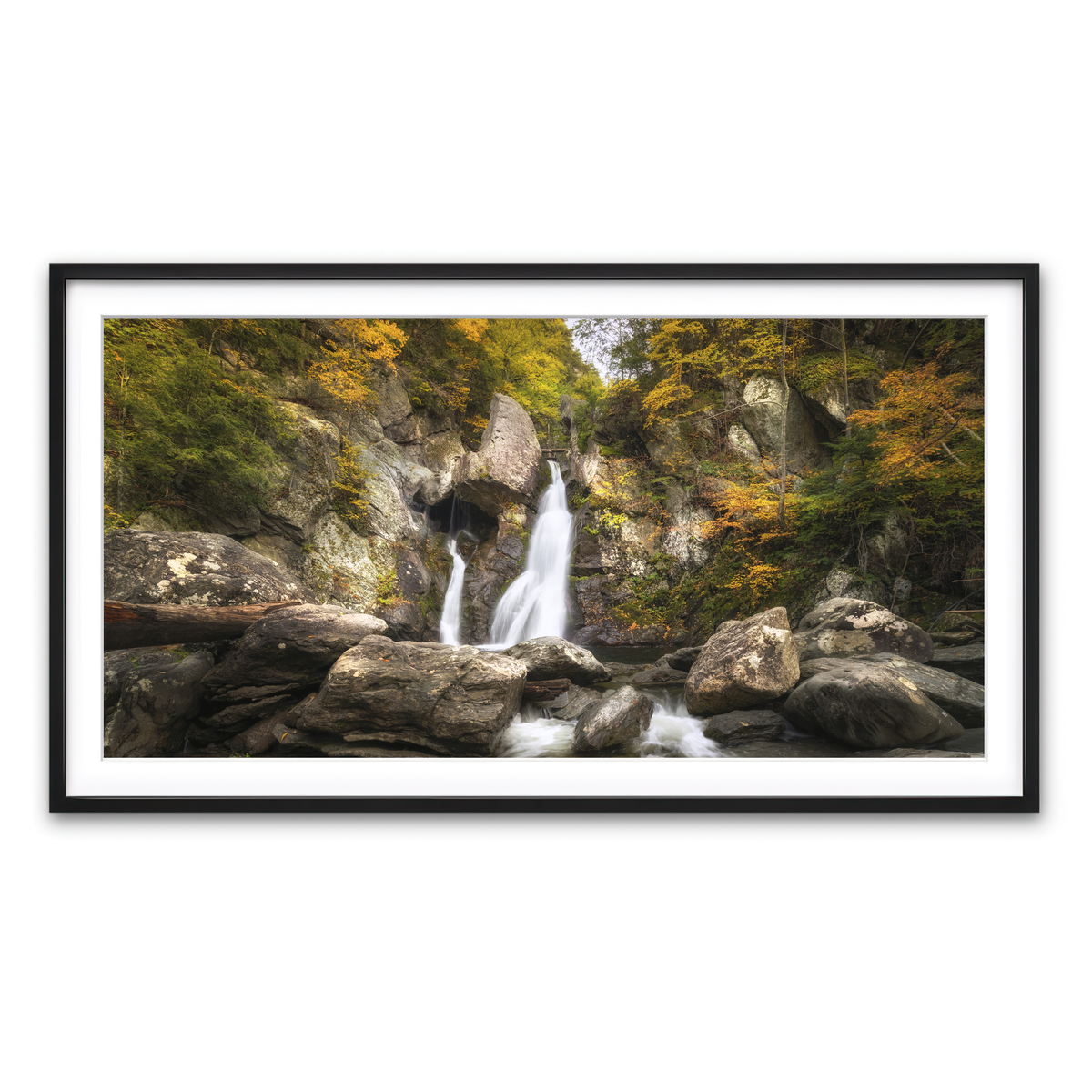 Framed Print 2x1 Black