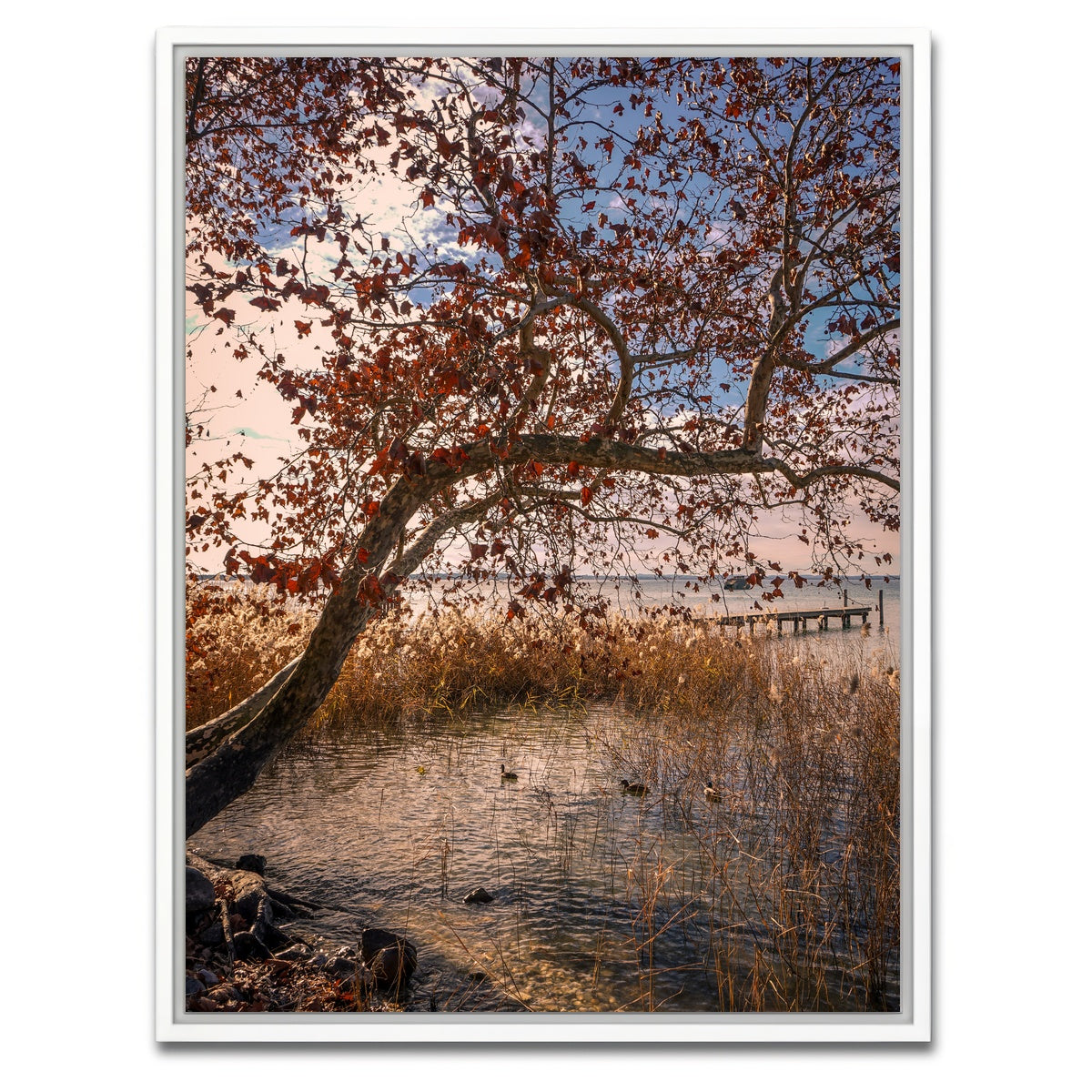 AUTO-MOCKUP WHITE | Autumn | 1 Piece | White Framed Canvas | group=3x4