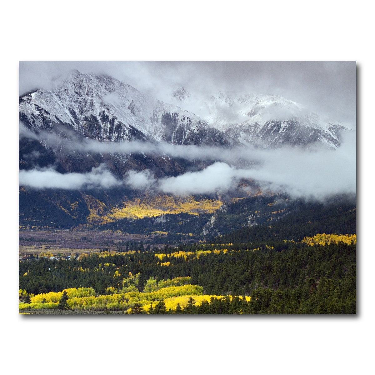 AUTO-MOCKUP WHITE | Autumn in the Collegiates | 1 Piece | Gallery Wrap Canvas | group=4x3