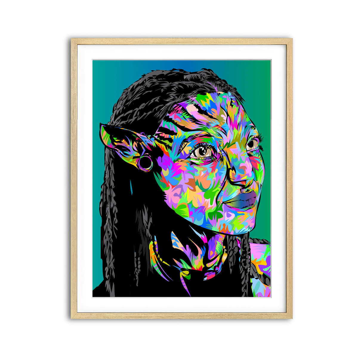 Framed Print 3x4 Natural