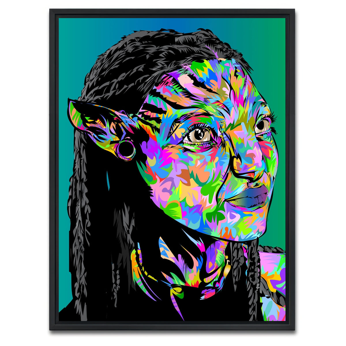 AUTO-MOCKUP WHITE | Avatar One | 1 Piece | Black Framed Canvas | group=3x4