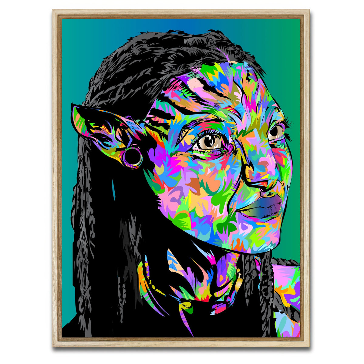 AUTO-MOCKUP WHITE | Avatar One | 1 Piece | Natural Framed Canvas | group=3x4