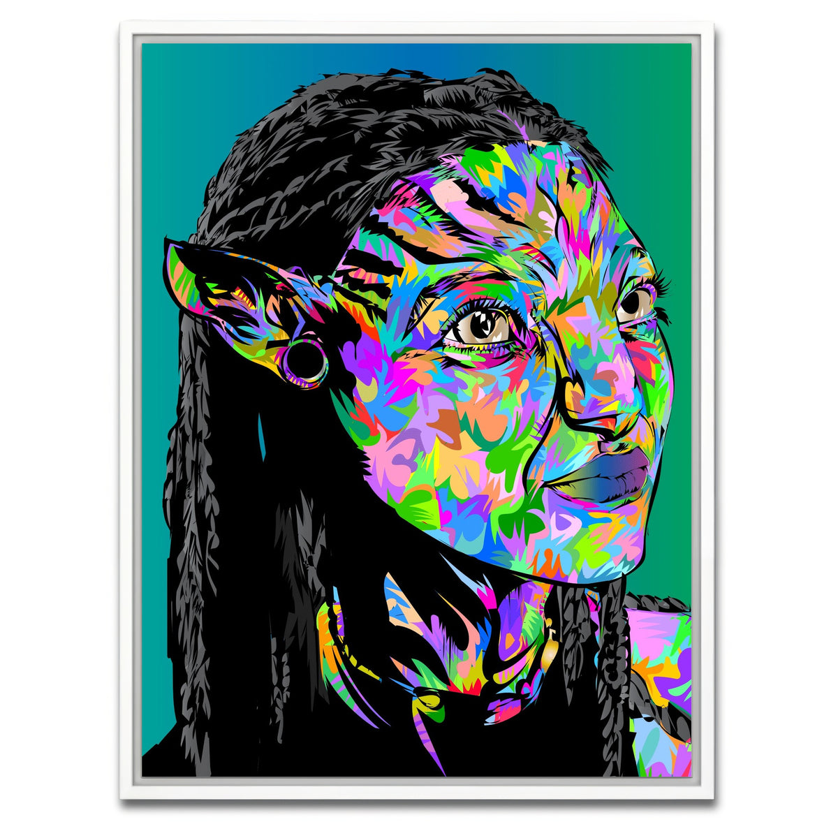 AUTO-MOCKUP WHITE | Avatar One | 1 Piece | White Framed Canvas | group=3x4