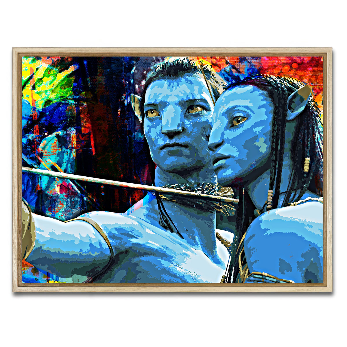 AUTO-MOCKUP WHITE | Avatar | 1 Piece | Natural Framed Canvas | group=4x3