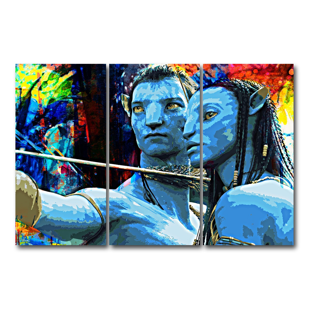 AUTO-MOCKUP WHITE | Avatar | 3 Piece | Gallery Wrap Canvas | group=12x24