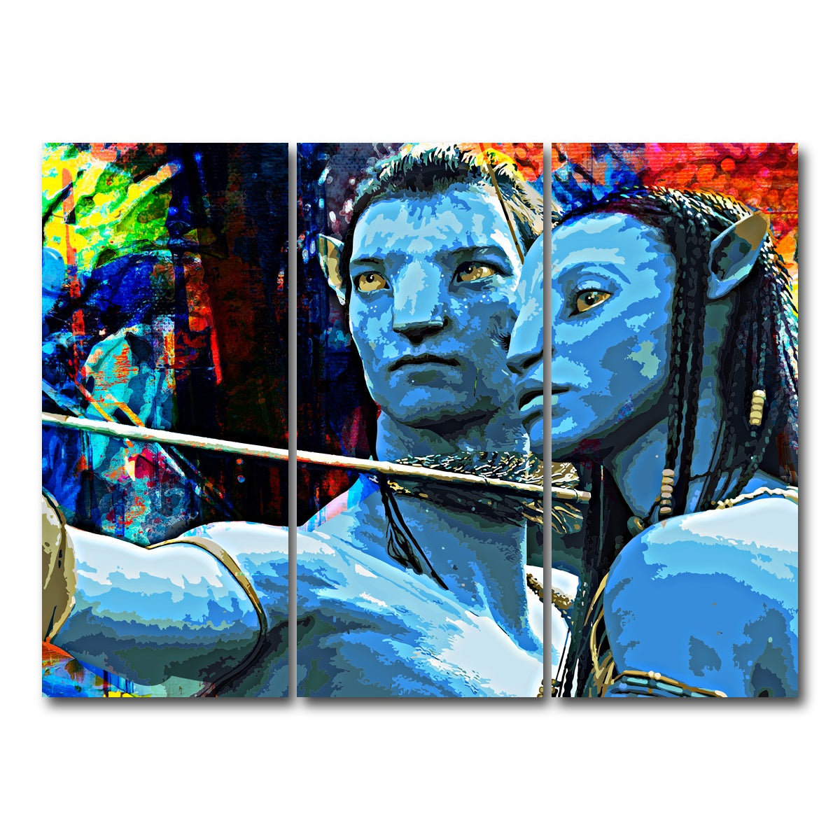 AUTO-MOCKUP WHITE | Avatar | 3 Piece | Gallery Wrap Canvas | group=8x18