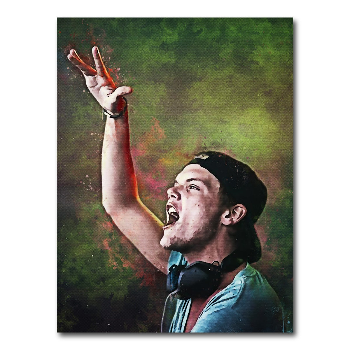 AUTO-MOCKUP WHITE | Avicii | 1 Piece | Gallery Wrap Canvas | group=3x4