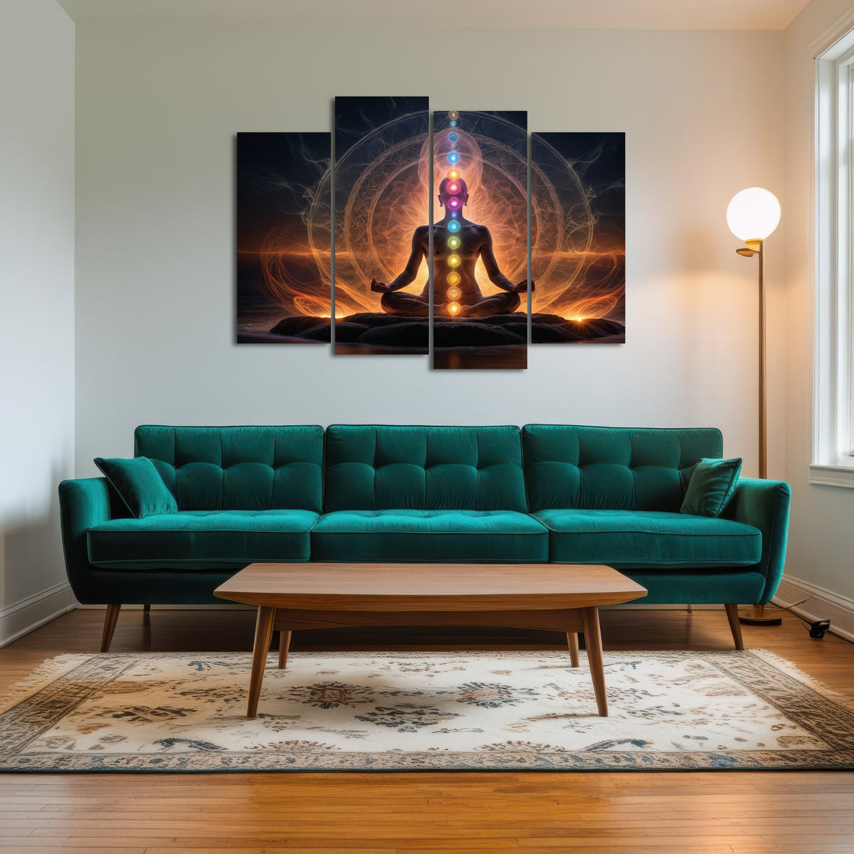 AUTO-MOCKUP ROOM | Awakening in meditation