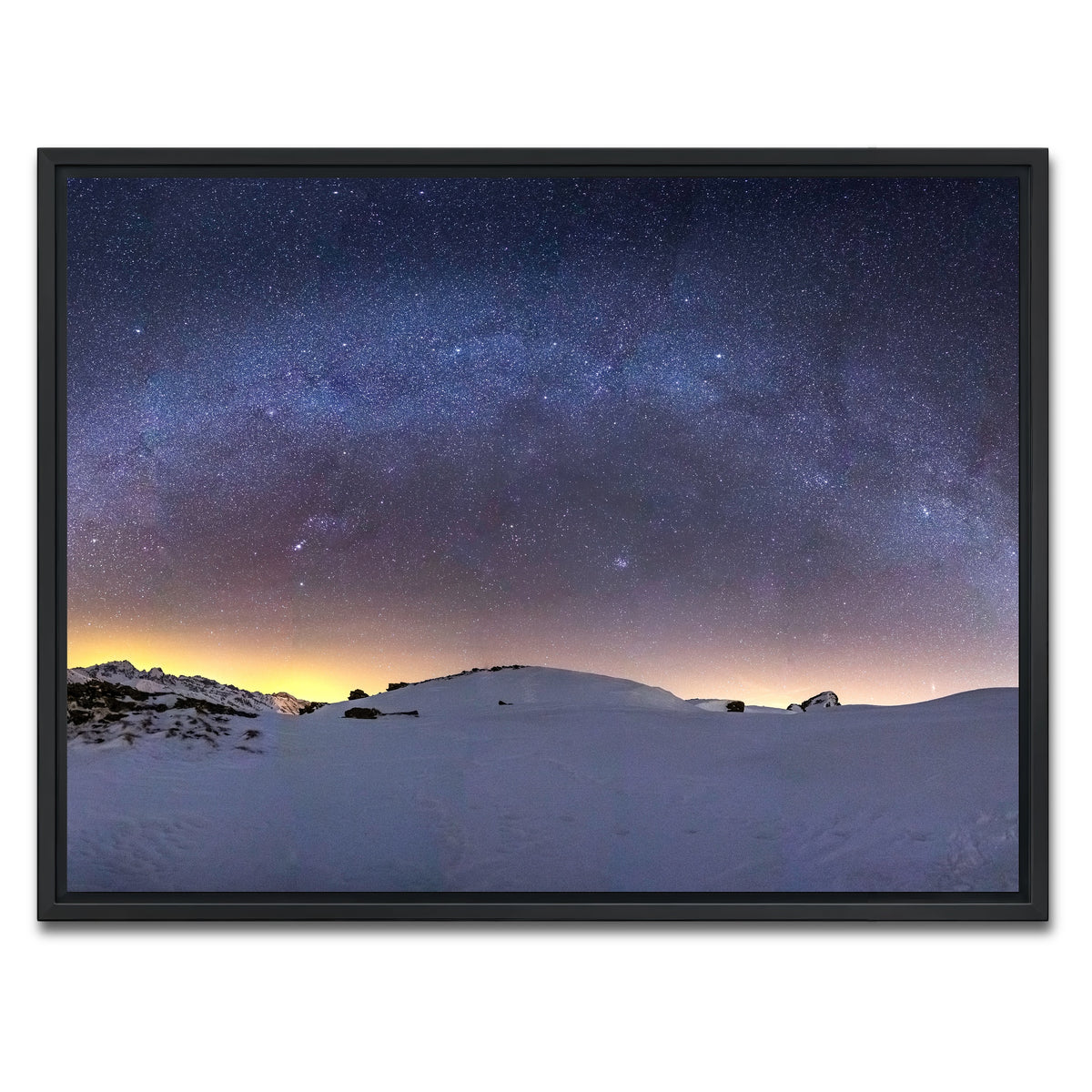 AUTO-MOCKUP WHITE | Awareness | 1 Piece | Black Framed Canvas | group=4x3